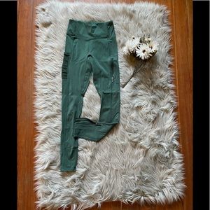 Green Fabletic Leggings - Perfect Condition!